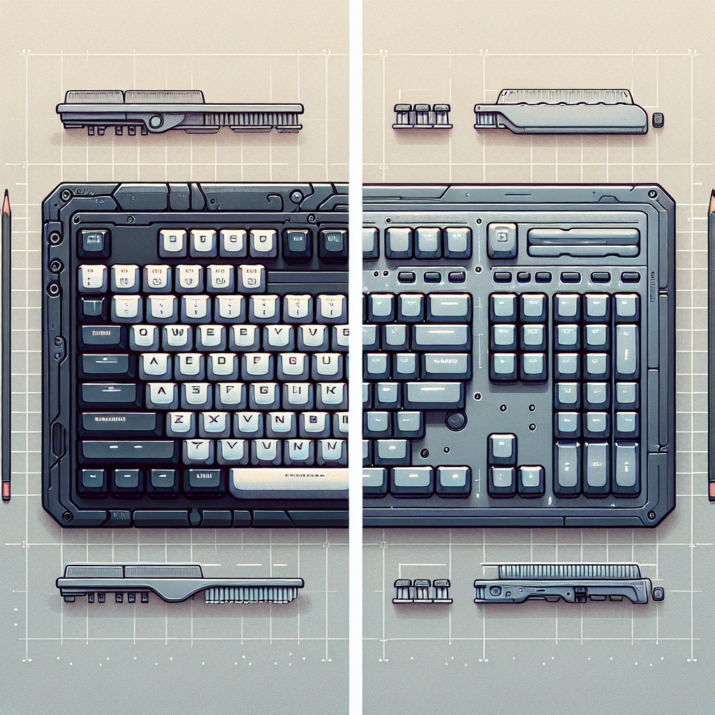 ¿Cuál es la diferencia entre un teclado mecánico para juegos y un teclado de membrana para juegos?